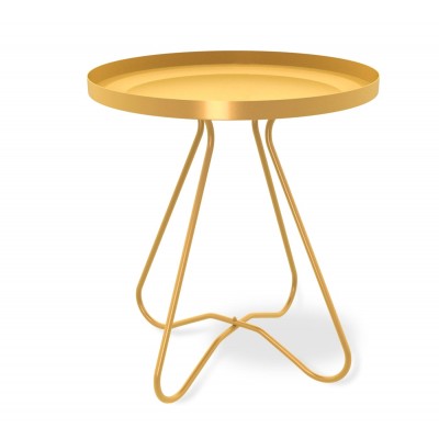 Стол журнальный Sheffilton SHT-CT3 артикул Сж-73 золото (+)